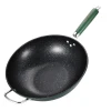 Good Partner wholesale tourmaline non-stick wok, household cooking wok, induction cooker, gas suitable, drop shipping Item Picture
